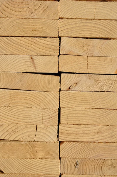 Μεγέθυνση της στοιβάζονται ξυλεία — Φωτογραφία Αρχείου