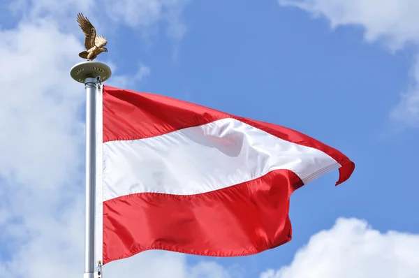 Bandera austriaca — Foto de Stock