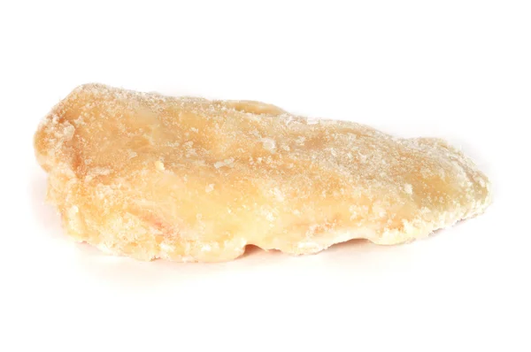 Pechuga de pollo sin piel deshuesada congelada —  Fotos de Stock