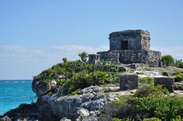 Mayan Ruins at Tulum in Mexico