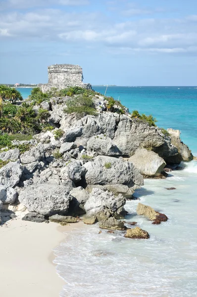 Mayan Ruins at Tulum in Mexico — Stock Photo, Image