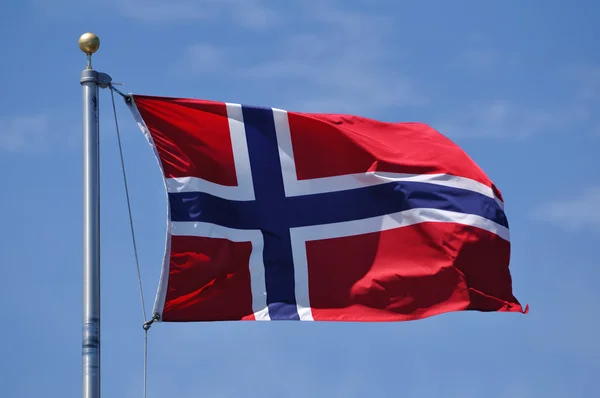 Bendera Norwegia — Stok Foto