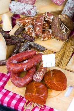 Market meats clipart