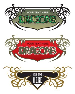 Fantasy frames clipart