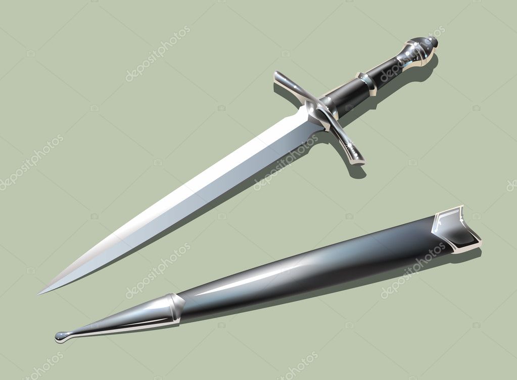 medieval dagger