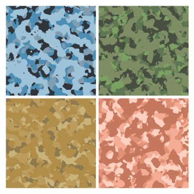 Military camouflage clipart