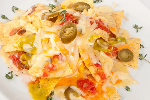 stock image Nachos with cheese