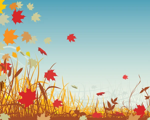 Herbstblätter — Stockvektor