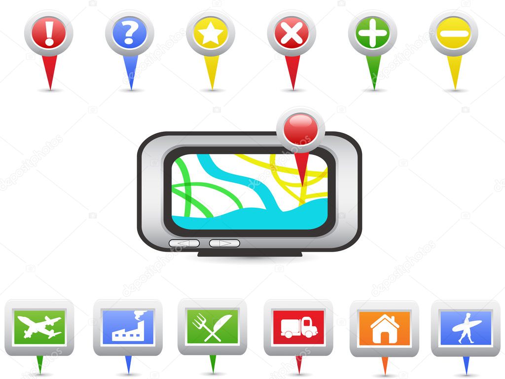 GPS and Navigation icons