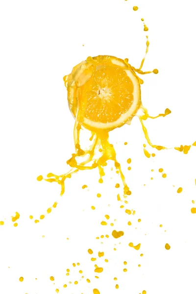 stock image Orange juice splash