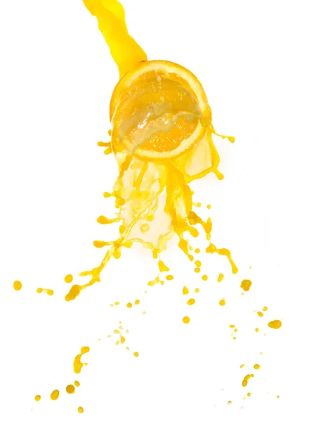 stock image Orange juice splash