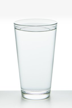 Glass with water clipart