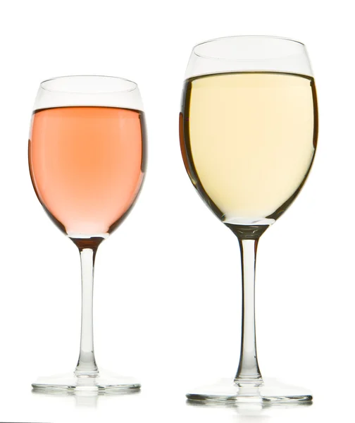 stock image Two wine glasses