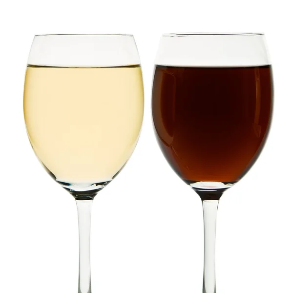 stock image Two wine glasses