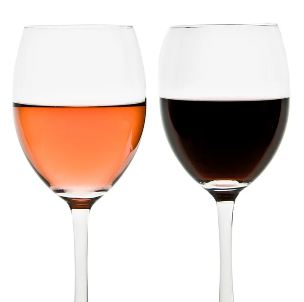 stock image Three wine glasses