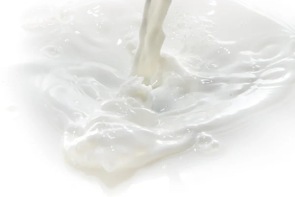 Молоко сплеск — стокове фото