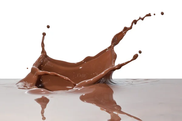 กระเด็นช็อคโกแลต — ภาพถ่ายสต็อก