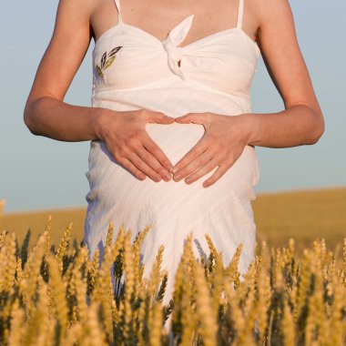 Pregnant woman clipart