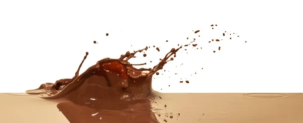 चॉकलेट स्प्लॅश — स्टॉक फोटो, इमेज