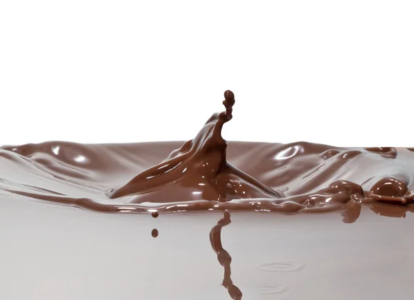 Csokoládé fröccsenés — Stock Fotó