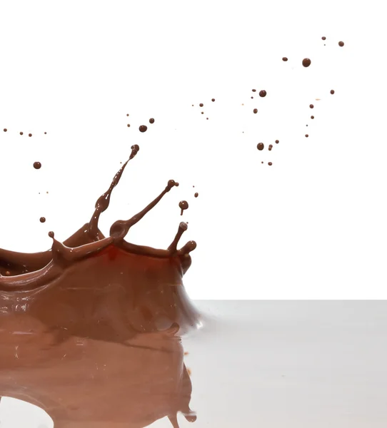 Splash di cioccolato — Foto Stock