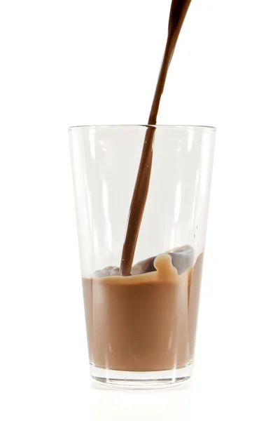 巧克力牛奶 — 图库照片