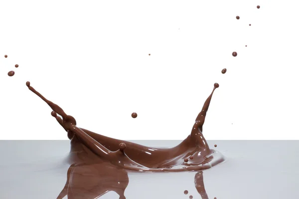 Schokoladenspritzer — Stockfoto