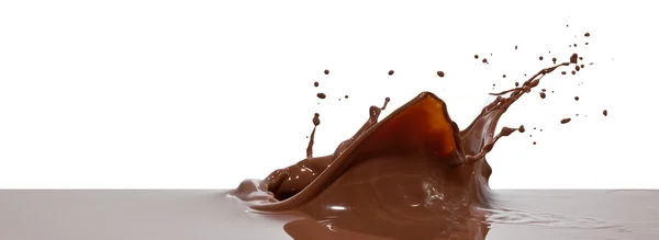 Шоколад сплеск — стокове фото