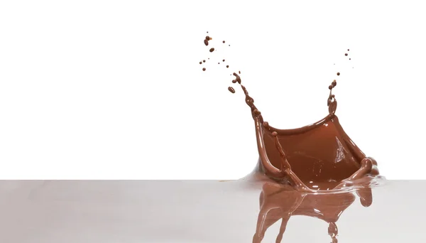 チョコレートスプラッシュ — ストック写真
