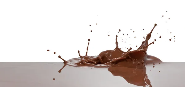 चॉकलेट स्प्लॅश — स्टॉक फोटो, इमेज
