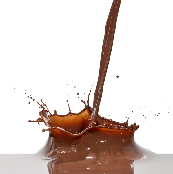 Chocolate splash — Stock Photo, Image