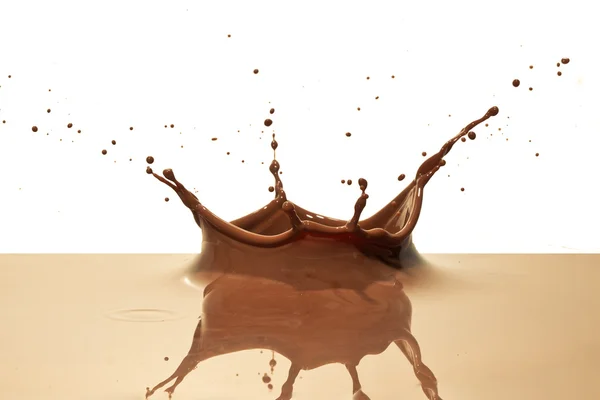 Salpicadura de chocolate — Foto de Stock