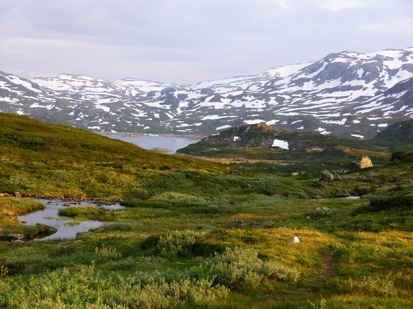 Krásná horská krajina Norsko — Stock fotografie