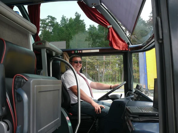 Kierowca autobusu — Zdjęcie stockowe