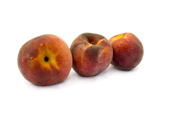 Tre persika — Stockfoto