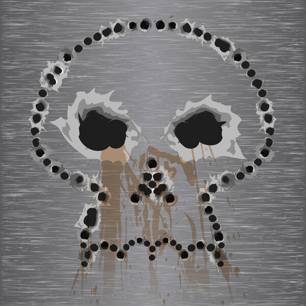 Череп отверстий
