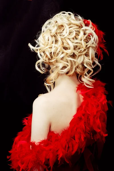 Hairdress elegante — Fotografia de Stock