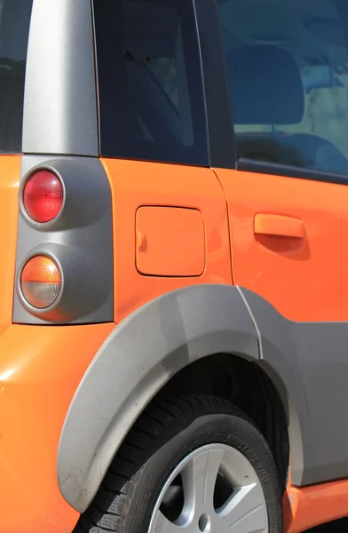 Mobil oranye — Stok Foto