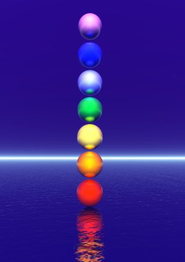 Chakra column clipart