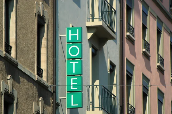 Semnul hotelului — Fotografie, imagine de stoc