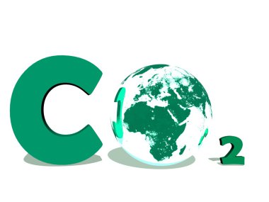 Carbon dioxyde clipart