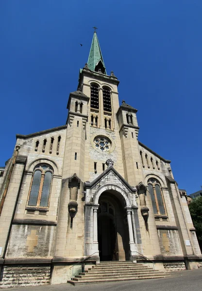 Церковь Нотр-Дам в Экс-ле-Бен, Франция — стоковое фото
