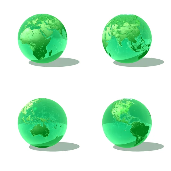 Groene Aarde — Stockfoto