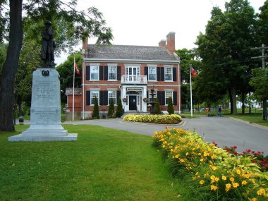 Townhall, Gananoque, Canada clipart