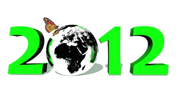 Зеленый 2012 — стоковое фото