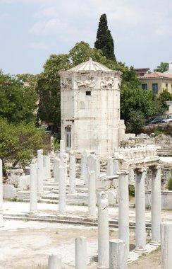 Tower of the winds, Athens, Greece. clipart