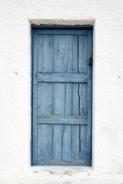 Blue door clipart