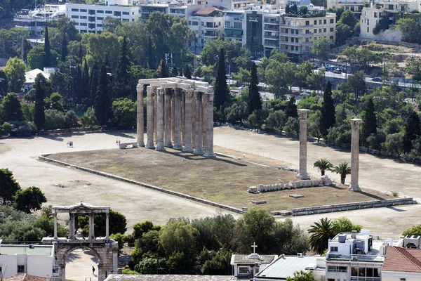 Храм Зевса Олимпийского, Афины, Греция . — стоковое фото