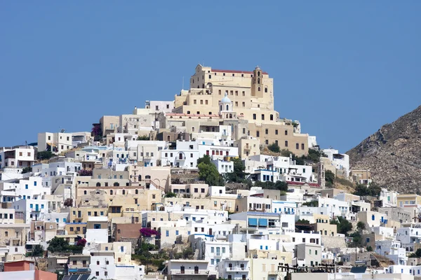 Ano syro, syros eiland, Griekenland — Stockfoto