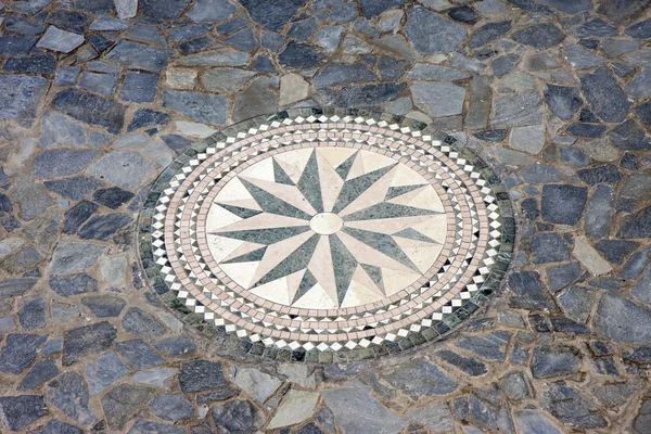 Mosaik aus Windrosen — Stockfoto